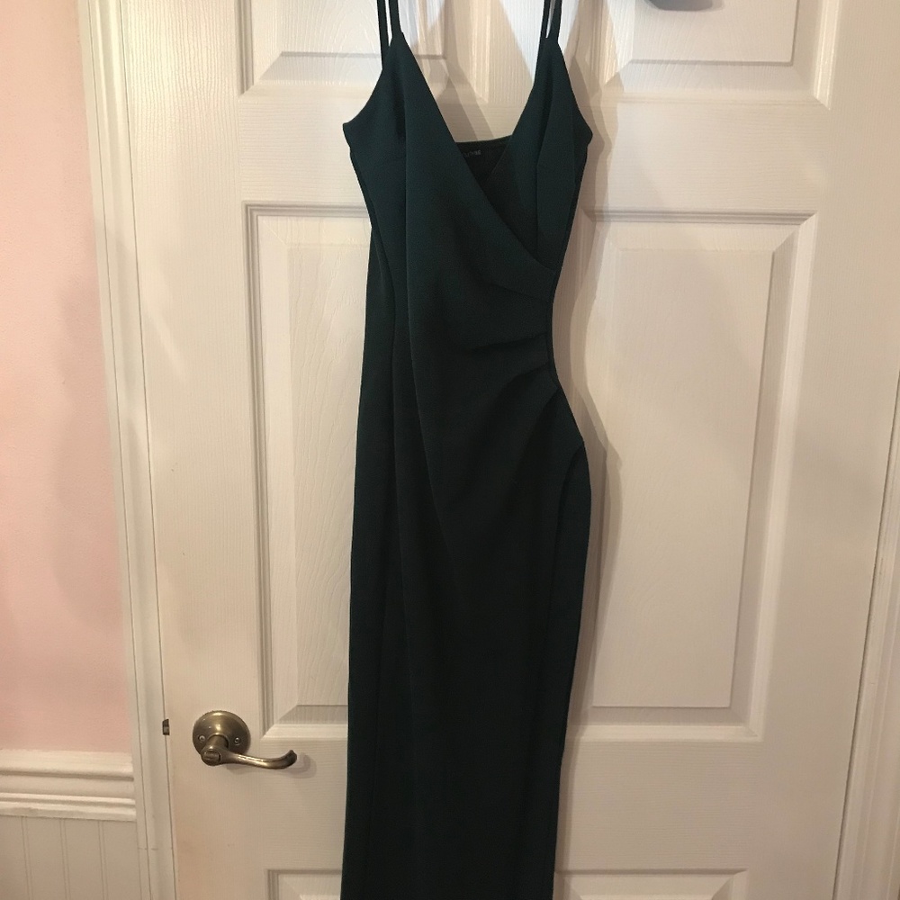 Formal Maxi Dress with Leg Slit